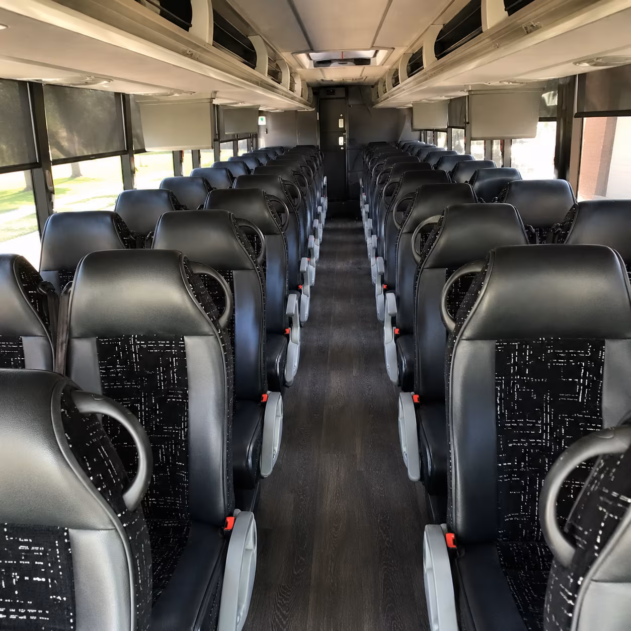 long distance military government charter bus runs from tyler