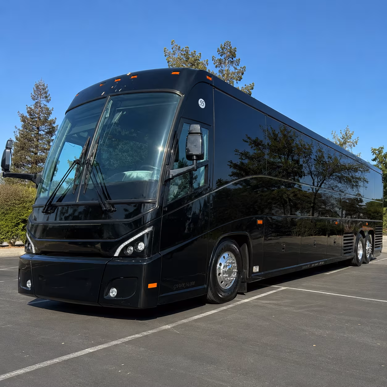 tyler concert transportation onboard seating