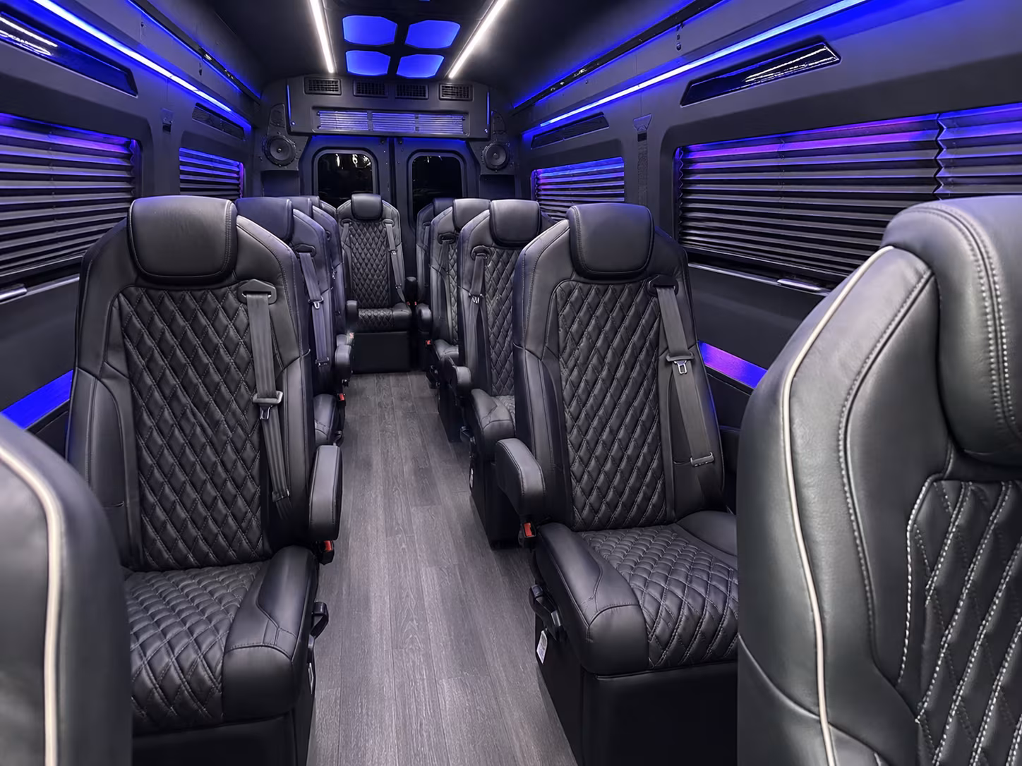 tyler corporate event transportation onboard seating