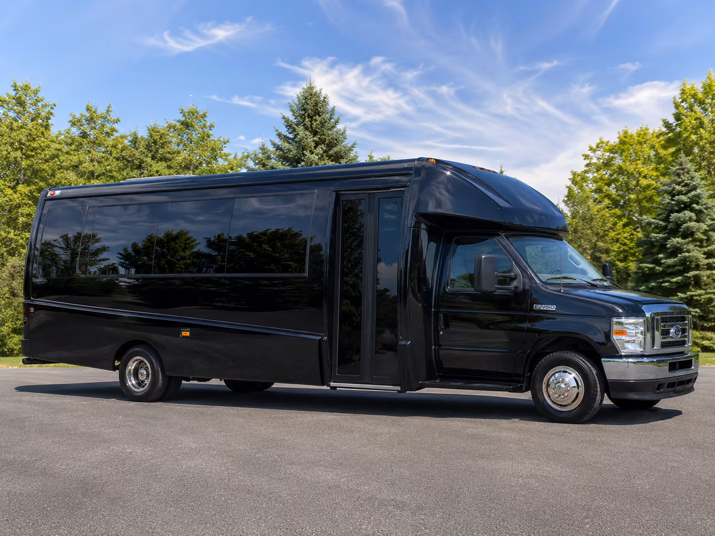 tyler private event transportation onboard seating